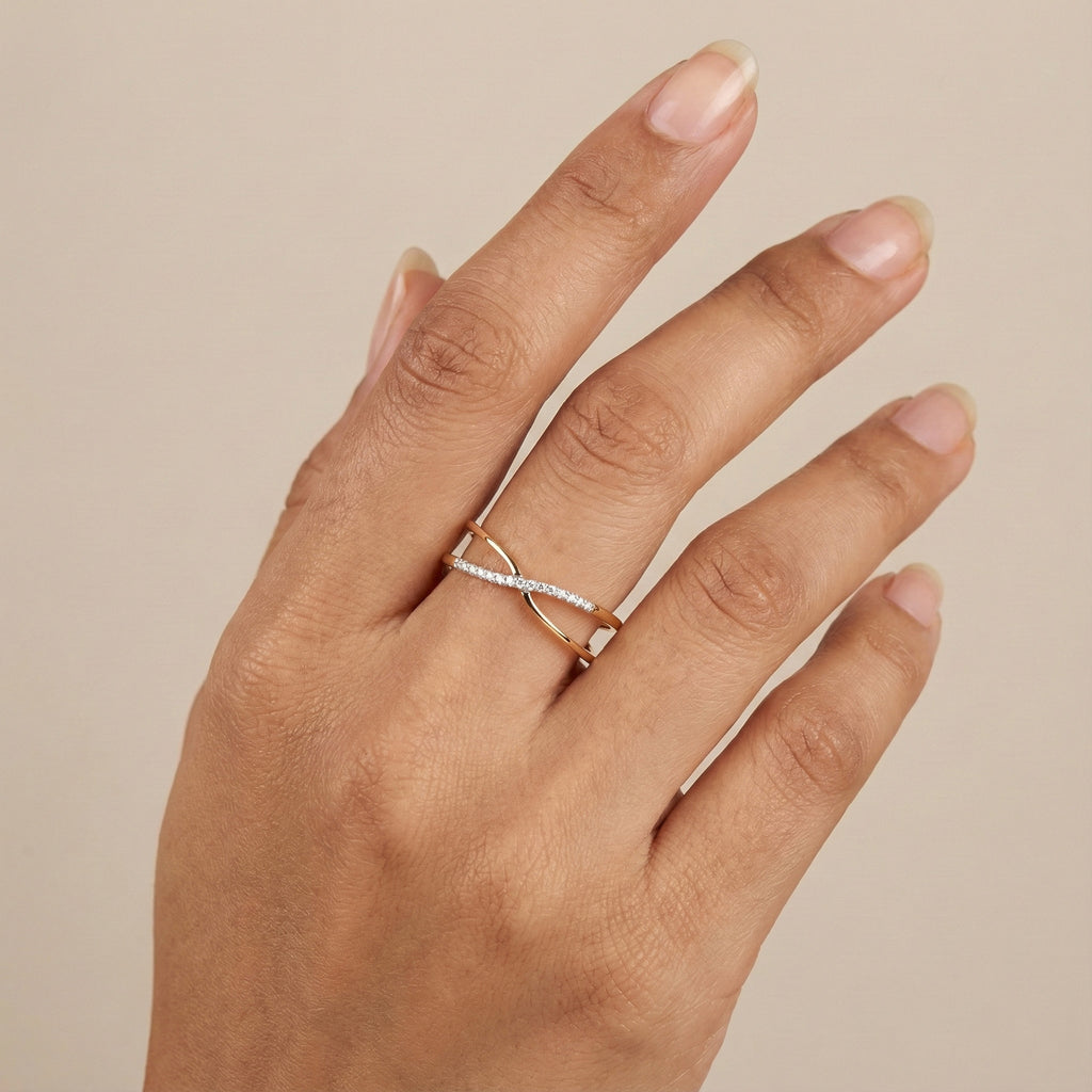 Dual Band Grace Ring