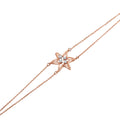 Stellar Cross Diamond Bracelet – front studio view