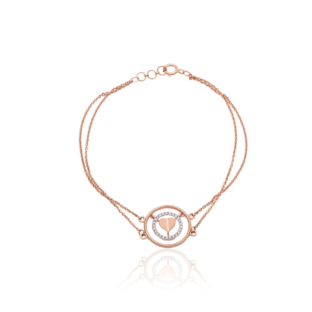 Celestial Compass Diamond Bracelet – studio view 2