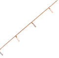 Minimal Spark Diamond Bracelet – front studio view