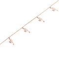 Leaf Trail Diamond Bracelet – front studio view