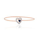 Luminous Eye Diamond Bracelet – front studio view