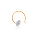 Celestial Charm Diamond Nose Pin – front studio view