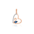 Swan Grace Diamond Pendant – front studio view