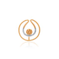 Moonflower Diamond Pendant – front studio view