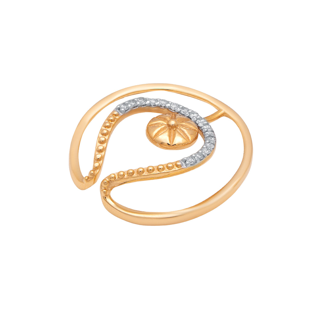 Moonflower Diamond Pendant – alternate studio view