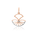 Radiant Fan Diamond Pendant – front studio view