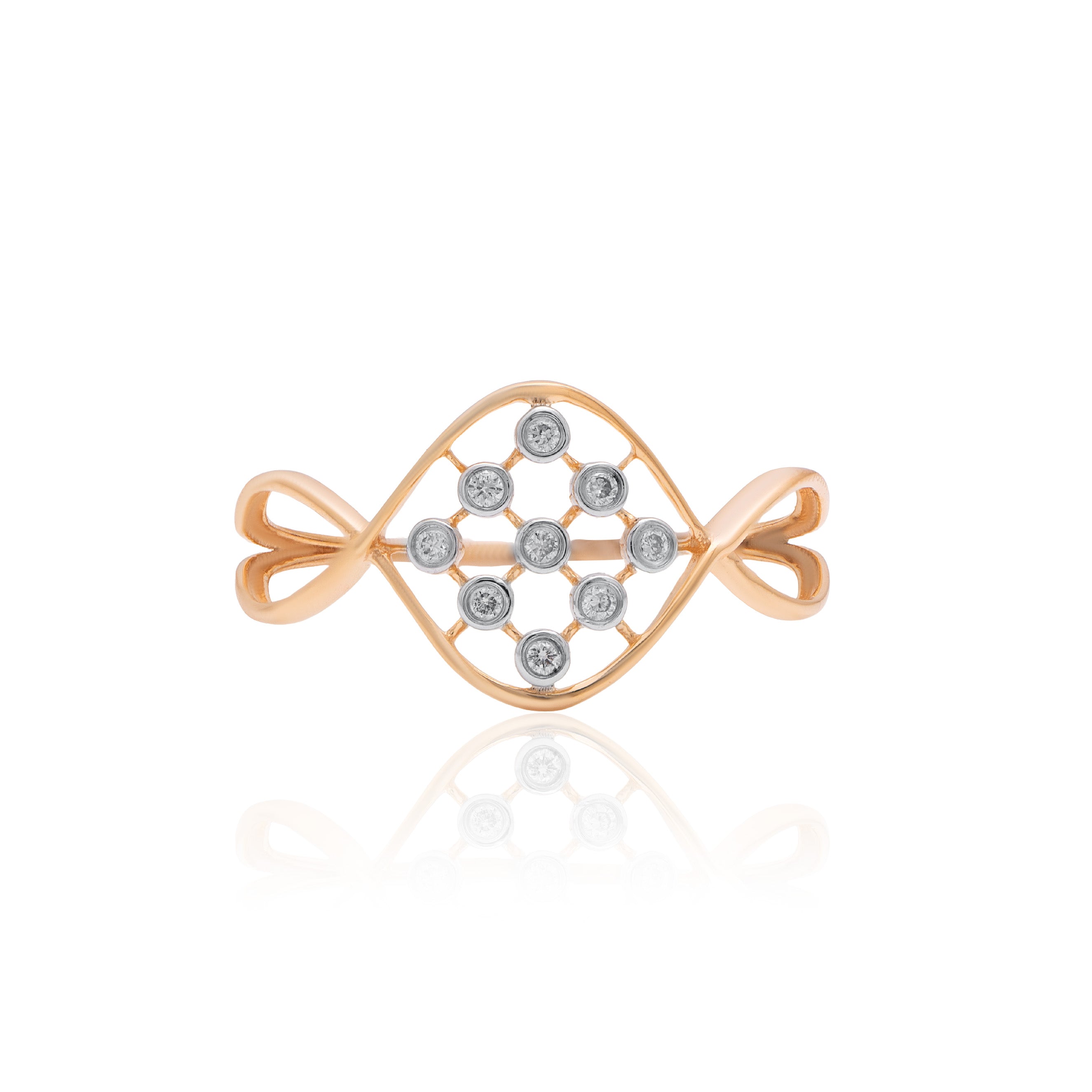 Royal Mesh Diamond Ring