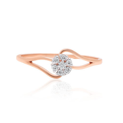 Classic Spark Solitaire Ring