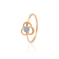 Golden Petal Glow Ring