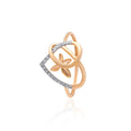 Twisted Charm Diamond Ring