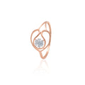 Petal Crown Diamond Ring