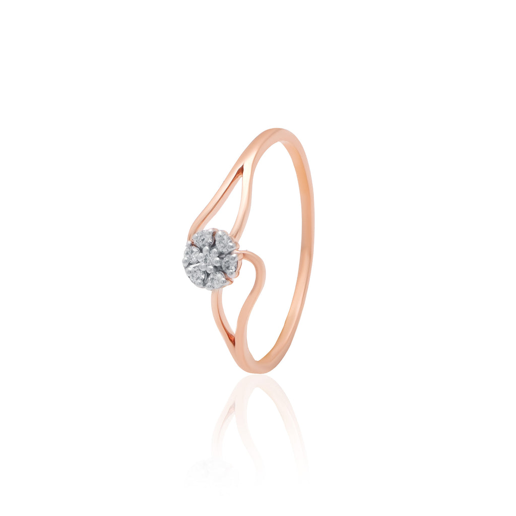 Classic Spark Solitaire Ring