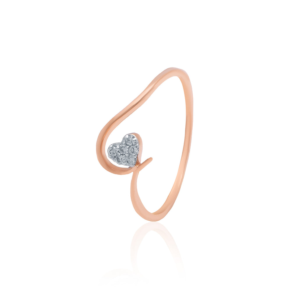 Whisper Knot Diamond Ring