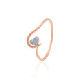 Whisper Knot Diamond Ring