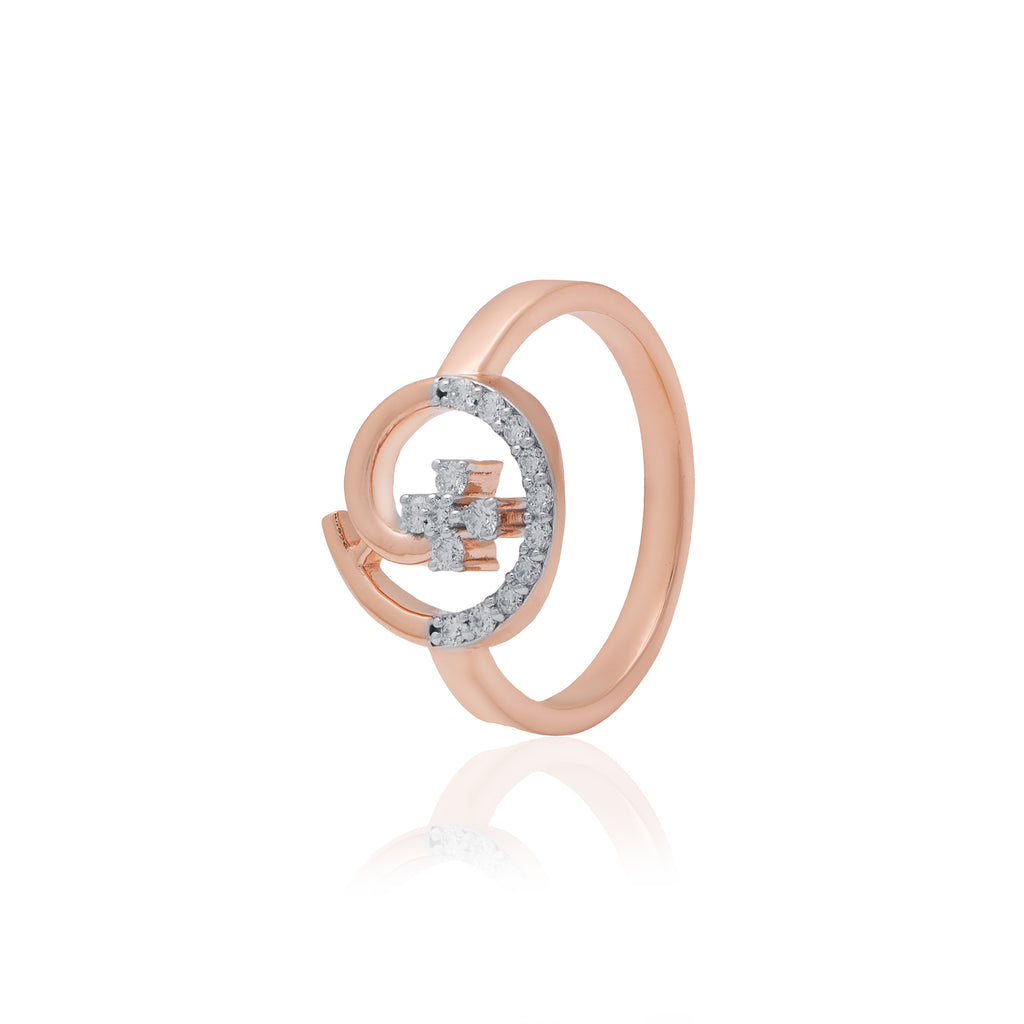 Regal Glow Statement Diamond Ring