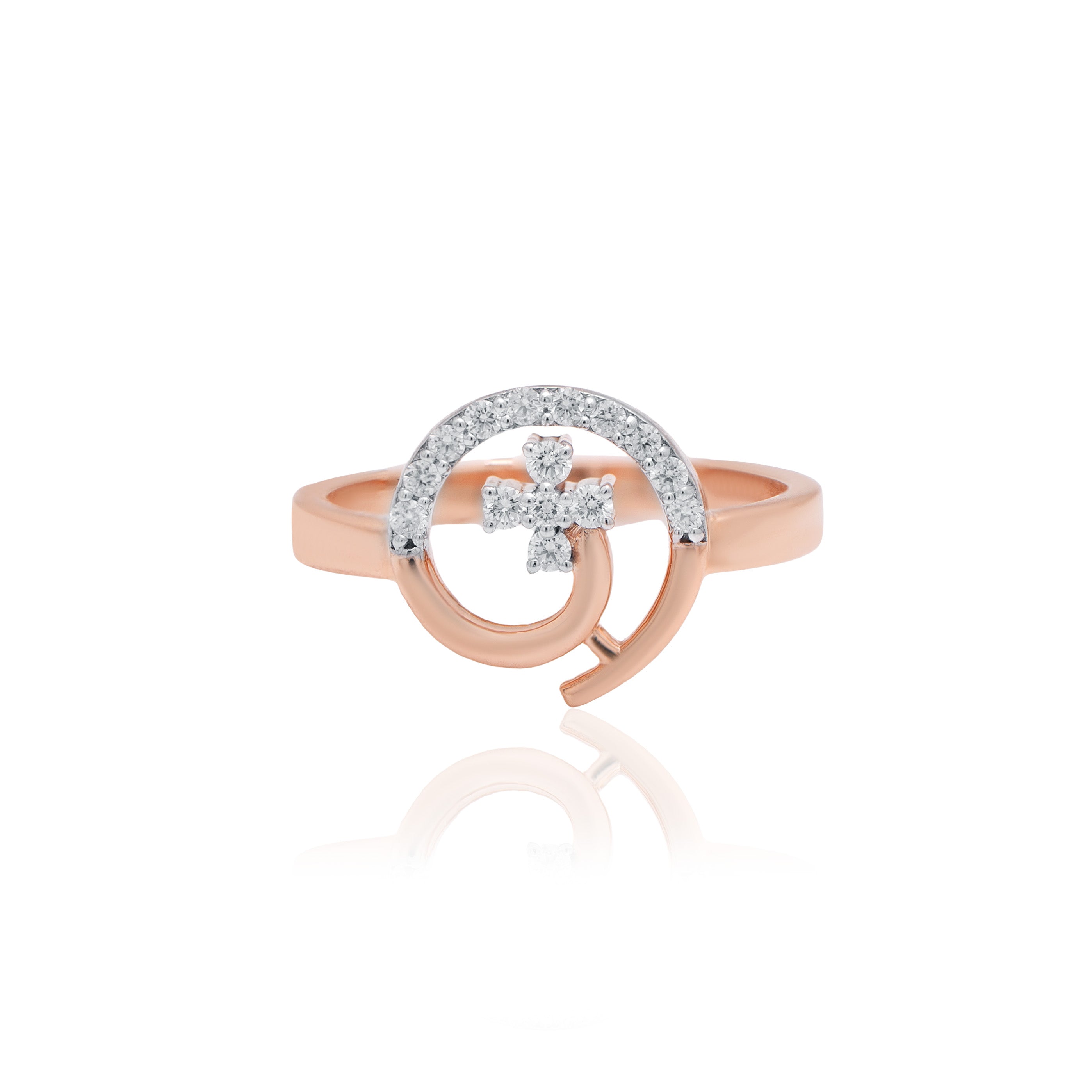 Regal Glow Statement Diamond Ring