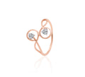 Golden Swirl Muse Gold Ring