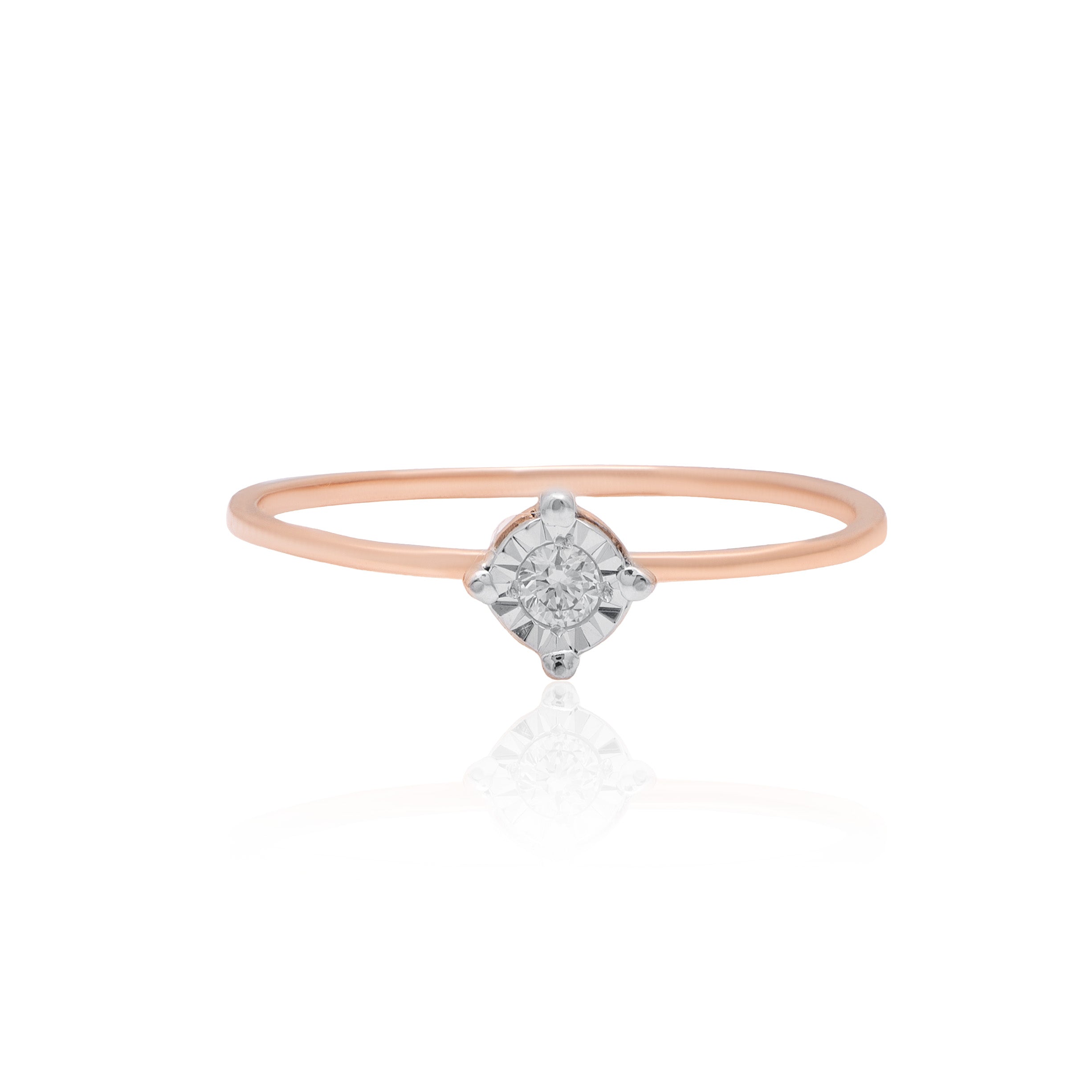 Pure Promise Solitaire Gold Ring