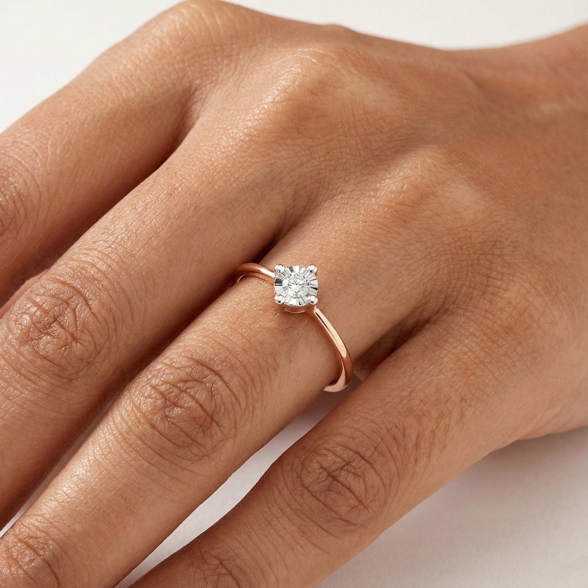 Pure Promise Solitaire Gold Ring